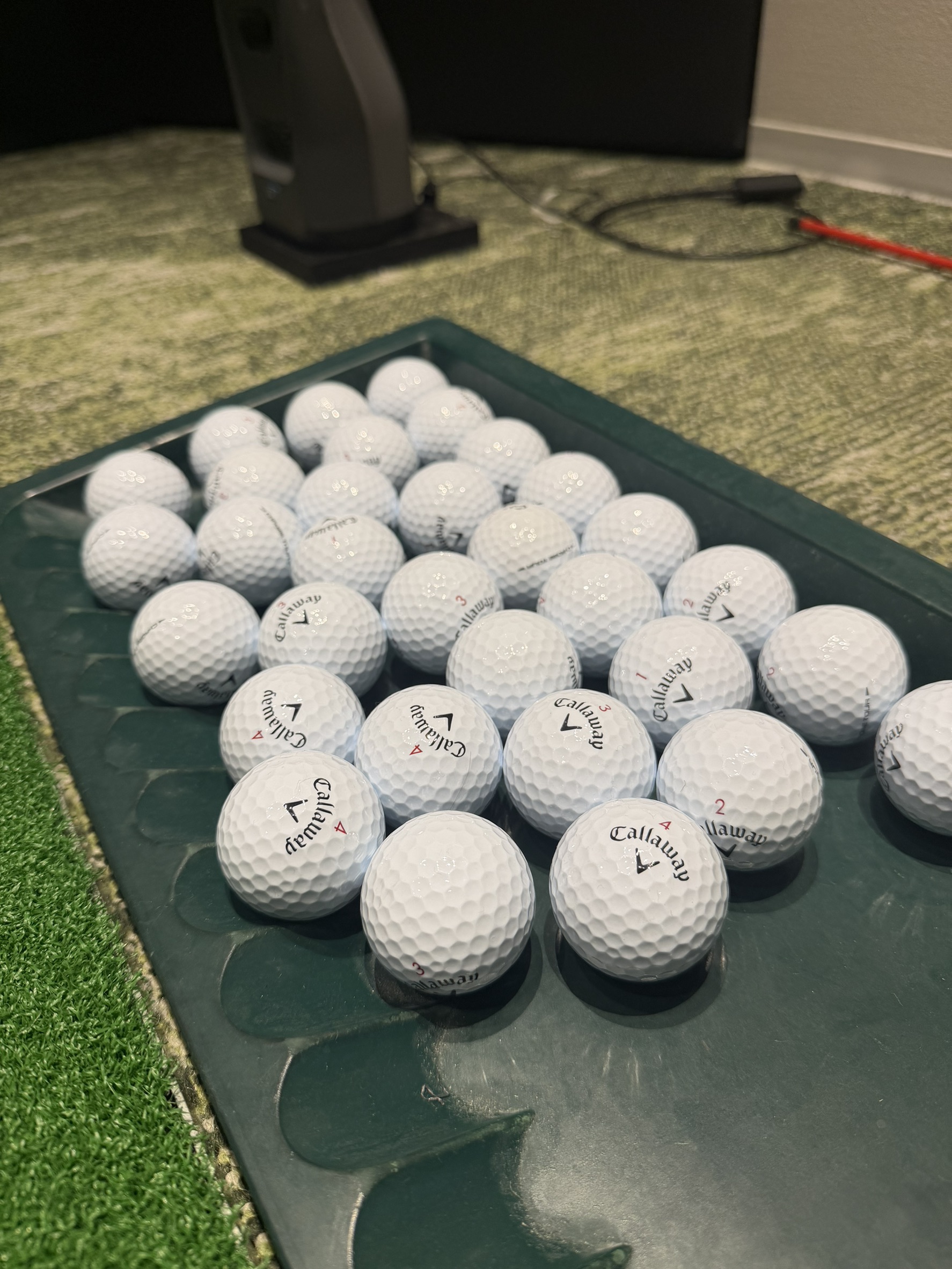 ⛳練習ボールが新しくなりました！✨